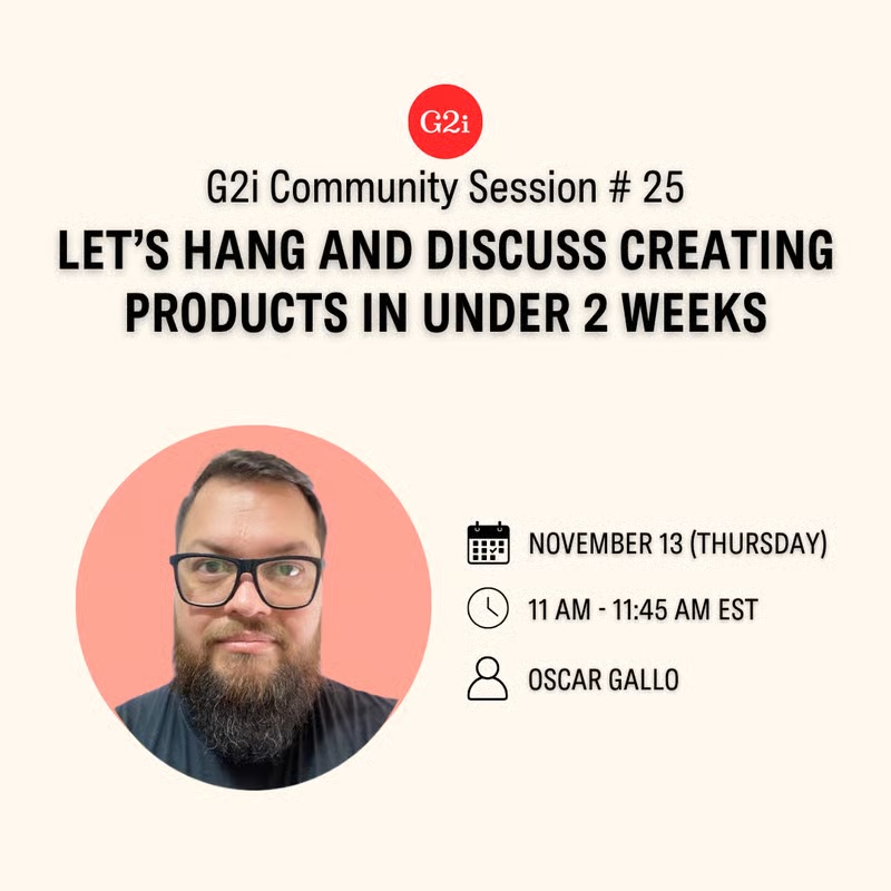 Creating Products In Under 2 Weeks